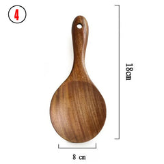 Kitchen Sets Wooden Kitchen Utensils Cooking Wooden Spoons Wooden Spoons Soup Utensils Kitchen Cooking Sets Cooking Gifts1-10PC