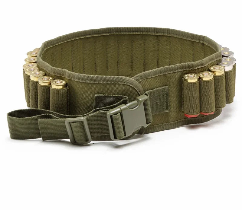 30 Round Shell Holder Belt Training Hunting Accessories Outdoor Sports 12 Gauge 12GA Ammo Bandolier Cartridge Waist Belts