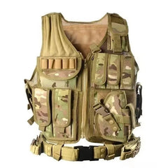 Breathable SWAT Tactical Vest Military Combat Armor Vests Security Hunting Army Outdoor CS Game Airsoft Jacket Training Suit