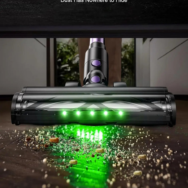 Cordless Vacuum Cleaner, 55Kpa/500W/45min 10 in 1 Powerful Stick Lightweight Vacuum Cleaner for Home Pet Hair/Hard Floor/Carpet
