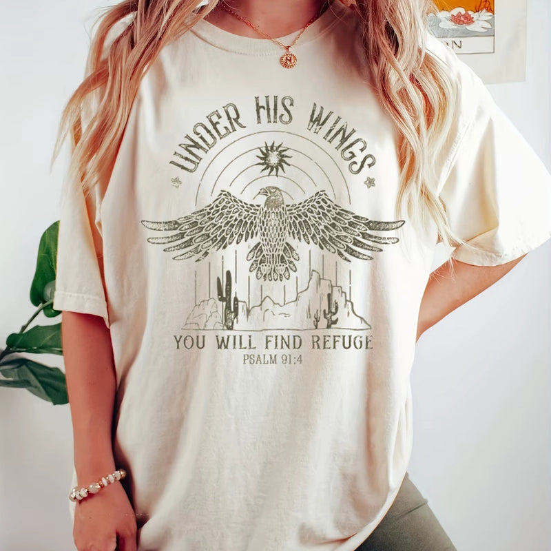 Woman Free Bird Shirt Eagle Graphic Tees