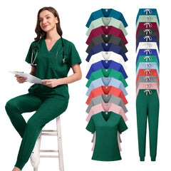 Most Popular Women’s Surgical Scrubs Fig Scrubs Clinical Uniform Woman Dentist Aesthetic Uniforms Man Nurse Accessories Clothes