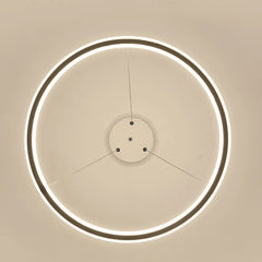 Nordic Simple Round Ring Led Chandeliers Lighting Living Dining Room Lustre Circle Pendant Lights Bedroom Hanging Lamps Fixtures