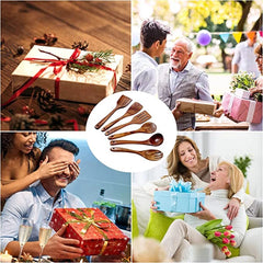 Kitchen Sets Wooden Kitchen Utensils Cooking Wooden Spoons Wooden Spoons Soup Utensils Kitchen Cooking Sets Cooking Gifts1-10PC