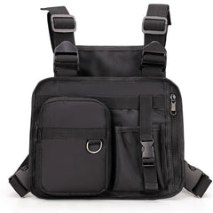 Tactical vest backpack, outdoor sports bag, cycling bag, multifunctional off-road vest bag, backpack, chest bag