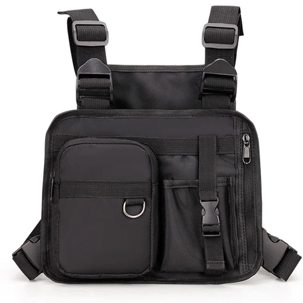 Tactical vest backpack, outdoor sports bag, cycling bag, multifunctional off-road vest bag, backpack, chest bag