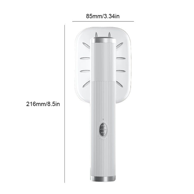 Handheld Iron Steamer 360° Ironing Dry & Wet Steam Iron USB Powered Electric Ironing Machine for Fabric Clothes Ironing