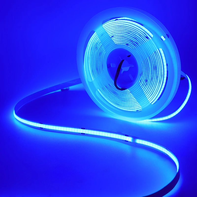 LED Light Strip USB With 3Keys Switch Dimmable DC5V COB 320Leds/m Blue/White/Red/Green Flex Adhesive Tape Night Lighting  3/5M