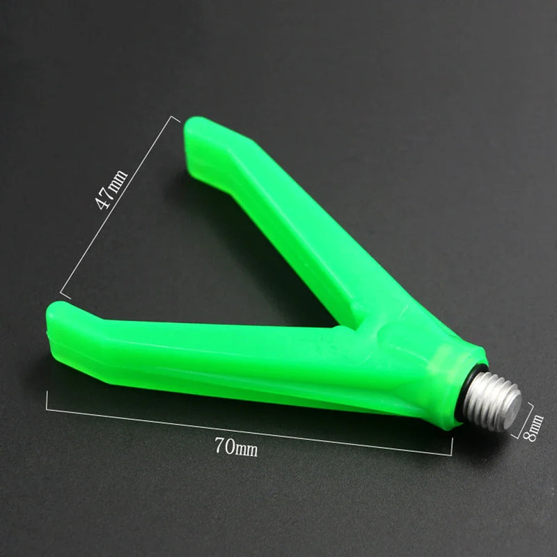 Fishing Rod Stand Luminous Non-slip Mat Fishing Rod Storage Rack 360 Degrees Adjustable Fishing Support Rod for Bank Fishing