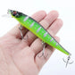 1 Pcs Fishing Lure 11.5cm/14g Minnow Crankbait Wobblers 3D Eyes Perch Artificial Bait Pike Carp Bait Swim Bait Fishing Pesca