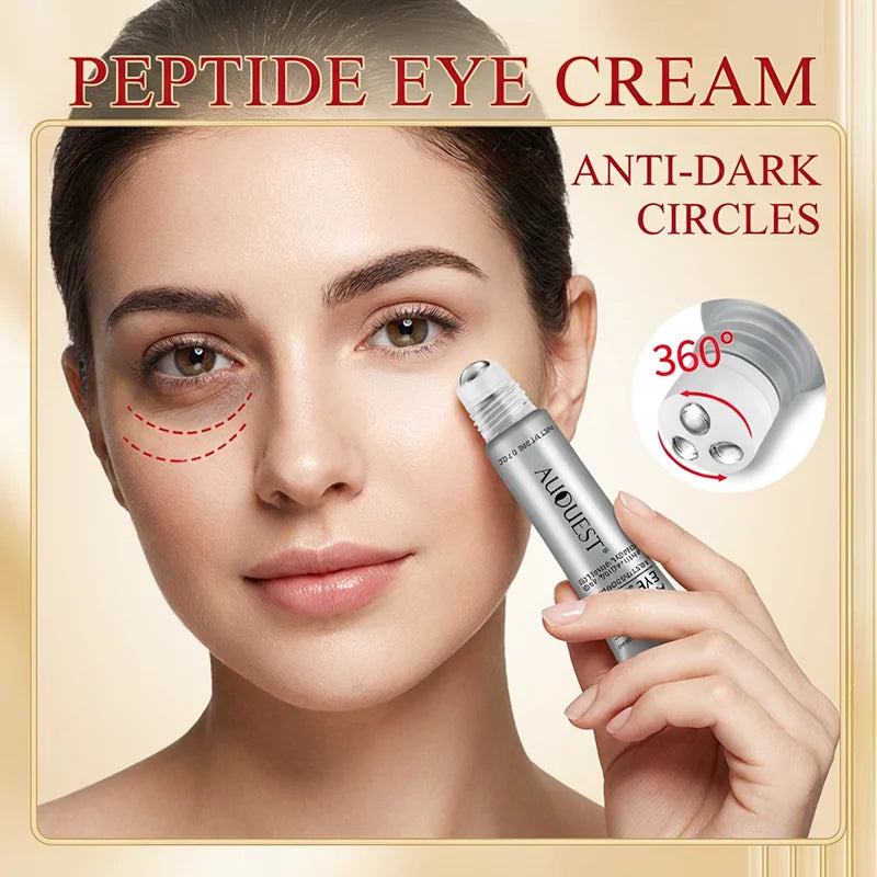 4 In 1 Eye Cream Anti Dark Circles Eye Bags Anti-Wrinkle Eye Serum Lifting Firming Eye Skin Care
