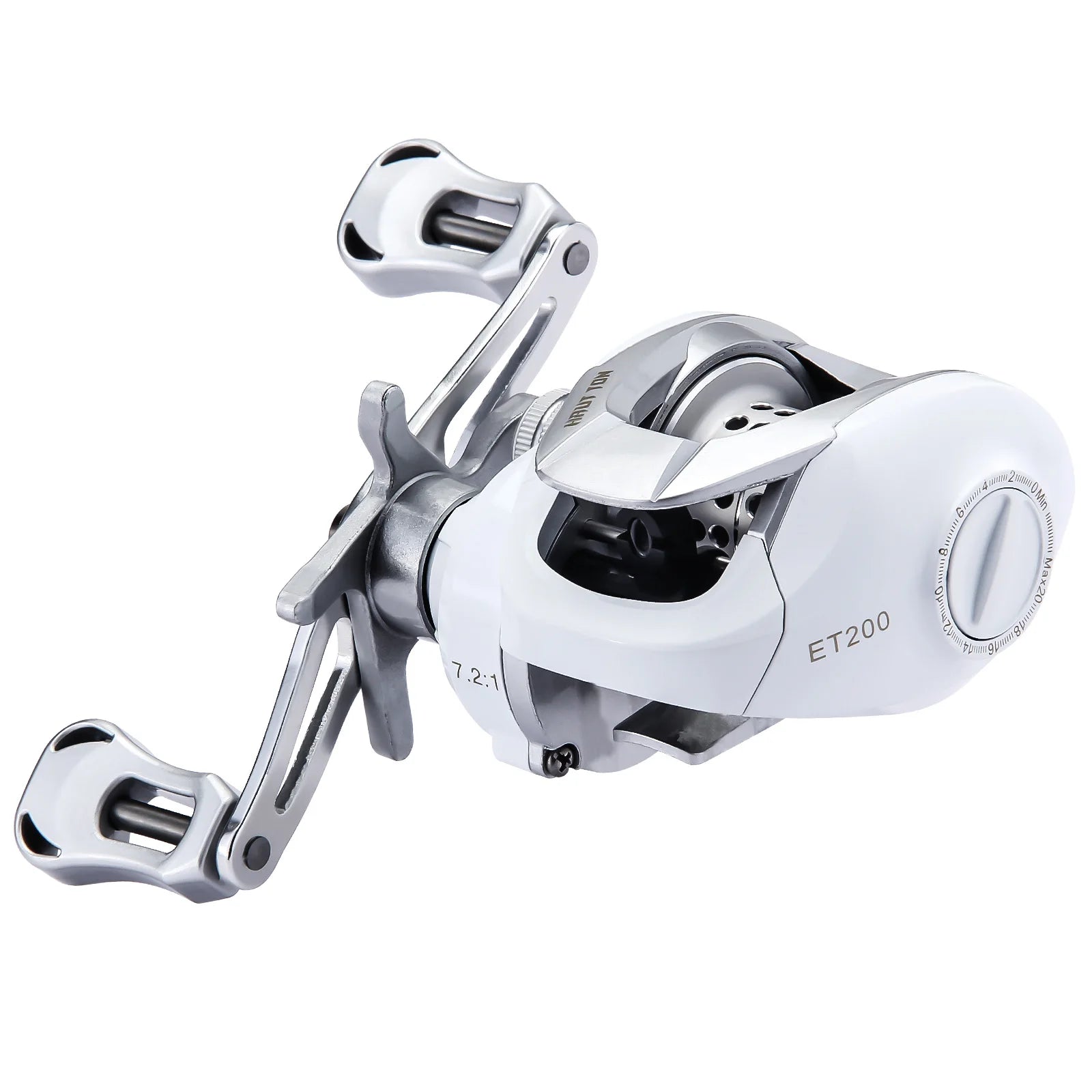 HAUT TON ET baitcaster Reel,4+1BB 7.2:1Gear Ratio,15Lbs Drag system,For fresh water baitcasting Reel fishing