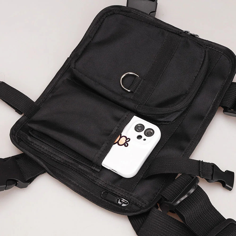 Tactical vest backpack, outdoor sports bag, cycling bag, multifunctional off-road vest bag, backpack, chest bag