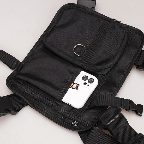 Tactical vest backpack, outdoor sports bag, cycling bag, multifunctional off-road vest bag, backpack, chest bag