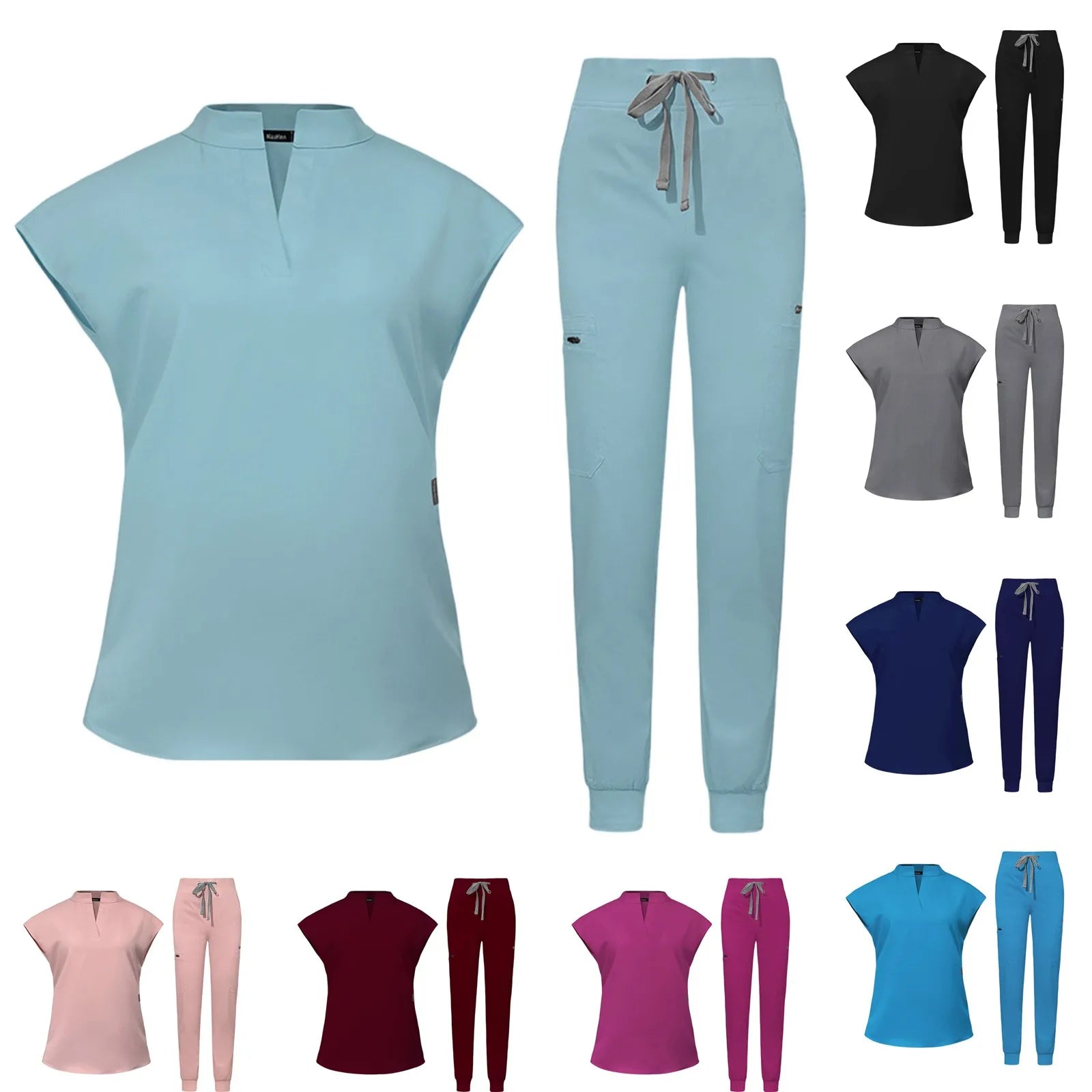 Scrubs Sets Beauty Costume High-Quality Scrubs Women Surgical Scrubs Set Scrubs Hospital Working Scrubs Set