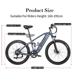 Nathaniel electric bike,27.5