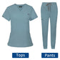 Short Sleeve Scrubs Surgical Nursing Uniforms Nurse Women V-neck Pocket Workwear Dentist Medical Uniforms Men Clinic Scrub Suit