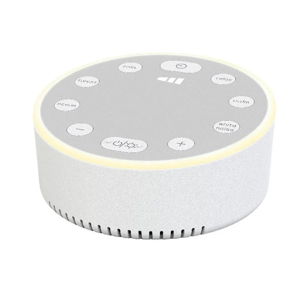 Intelligent Speaker White Noise Sleep Music Sound Adjustment Mood Sleeping Aid With Ambient ABS White Noise Machine