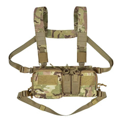 Tactical Vest CS Match Wargame Military Gear Pack Outdoor Camping Nylon Chest Rig Vest Fit Airsoft Hunting Apparel Accessories