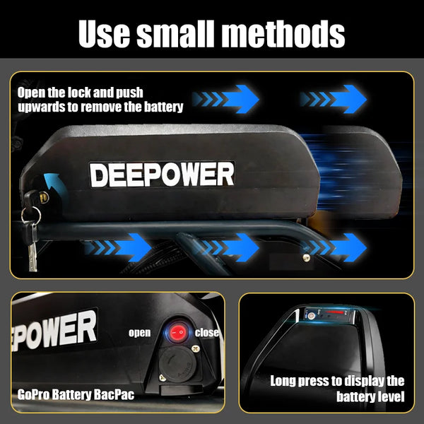 QS7 electric bicycle 1500W brushless motor 60Ah performance E-bike battery single rider off-road motorcycle performance