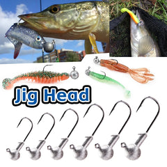 MEREDITH Jig Head 1g 2g 3g 4g 5g 7g 8g 10g 12g 14g 22g Head Hook Jig Fishing Hook Jig Pike Fish Accessories