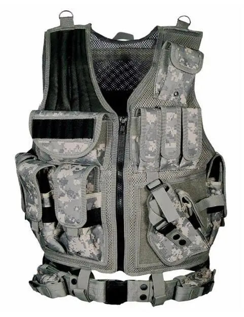 Tactical Vest for Hunting Multi-Pocket Swat Army Tactical uniform Body Armor Vests CS Game Airsoft Training Jacket