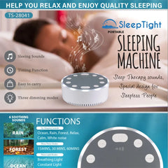 Intelligent Speaker White Noise Sleep Music Sound Adjustment Mood Sleeping Aid With Ambient ABS White Noise Machine