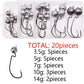 MrLurion all kinds of fishing hooks , wholesale jig head hook for fishing lure soft baits , trout bass pike perch fishing hooks