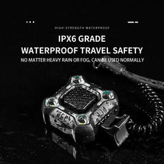 Bicycle Electronic Bell Light Scooter E-bike USB Charging Cycling Warning Alert Safety Riding Device