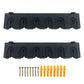 8 Rod Holder Fishing Rod Holder Storage Tool Wall Mounted Modular Fishing Rod Suitable for Garage Wall Space Saving Support Rack