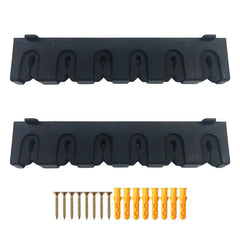 8 Rod Holder Fishing Rod Holder Storage Tool Wall Mounted Modular Fishing Rod Suitable for Garage Wall Space Saving Support Rack