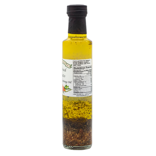 Lesley Elizabeth Sundried Tomato Seasoned Cooking Oil, Dorica (250mL)
