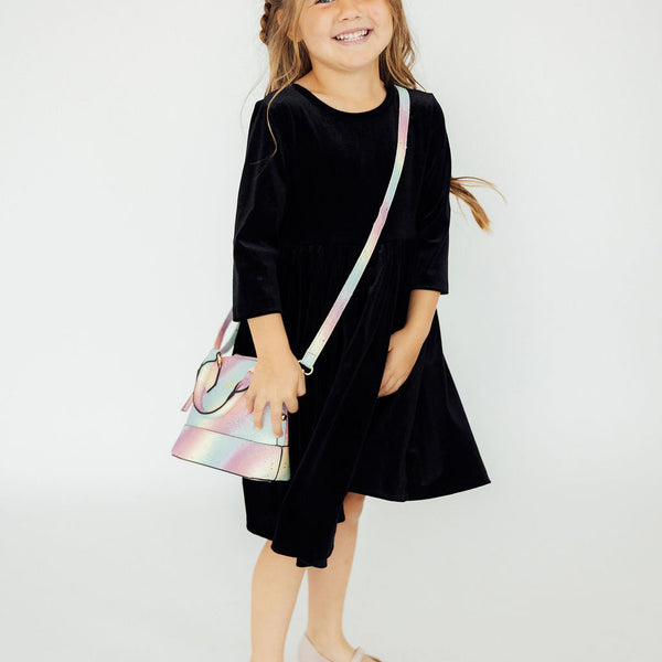 Unicorn Glitter Girl's Crossbody Purse