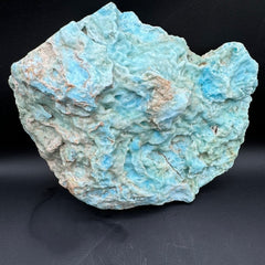 Blue Aragonite Specimen - 3577g