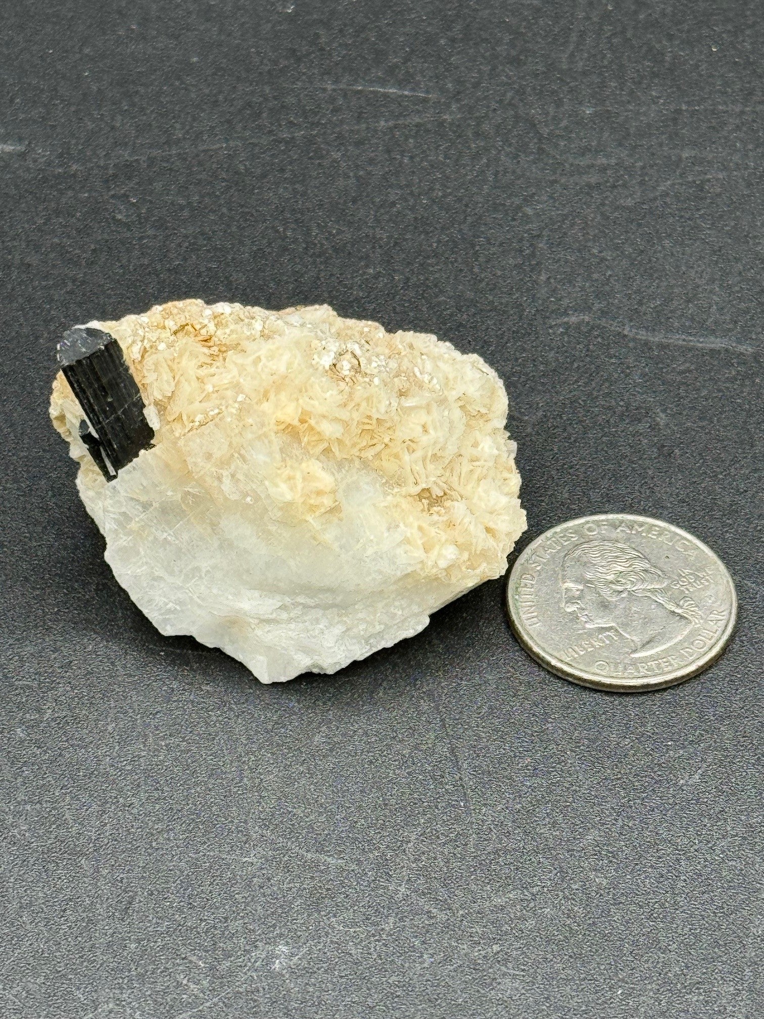 Black Tourmaline Specimen - 57g