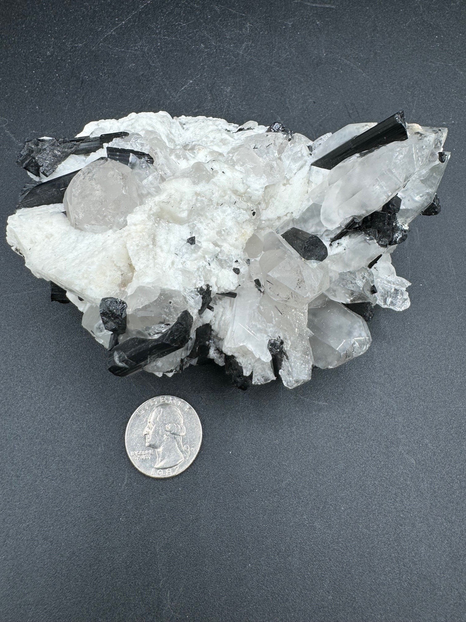 Black Tourmaline Specimen - 726g