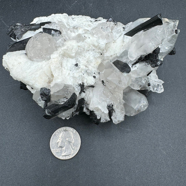 Black Tourmaline Specimen - 726g