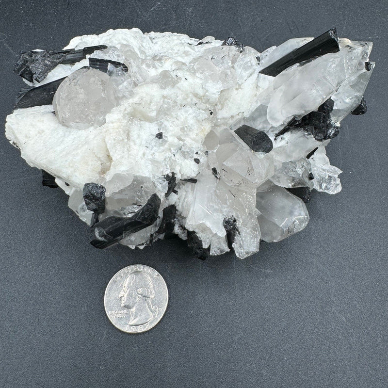 Black Tourmaline Specimen - 726g