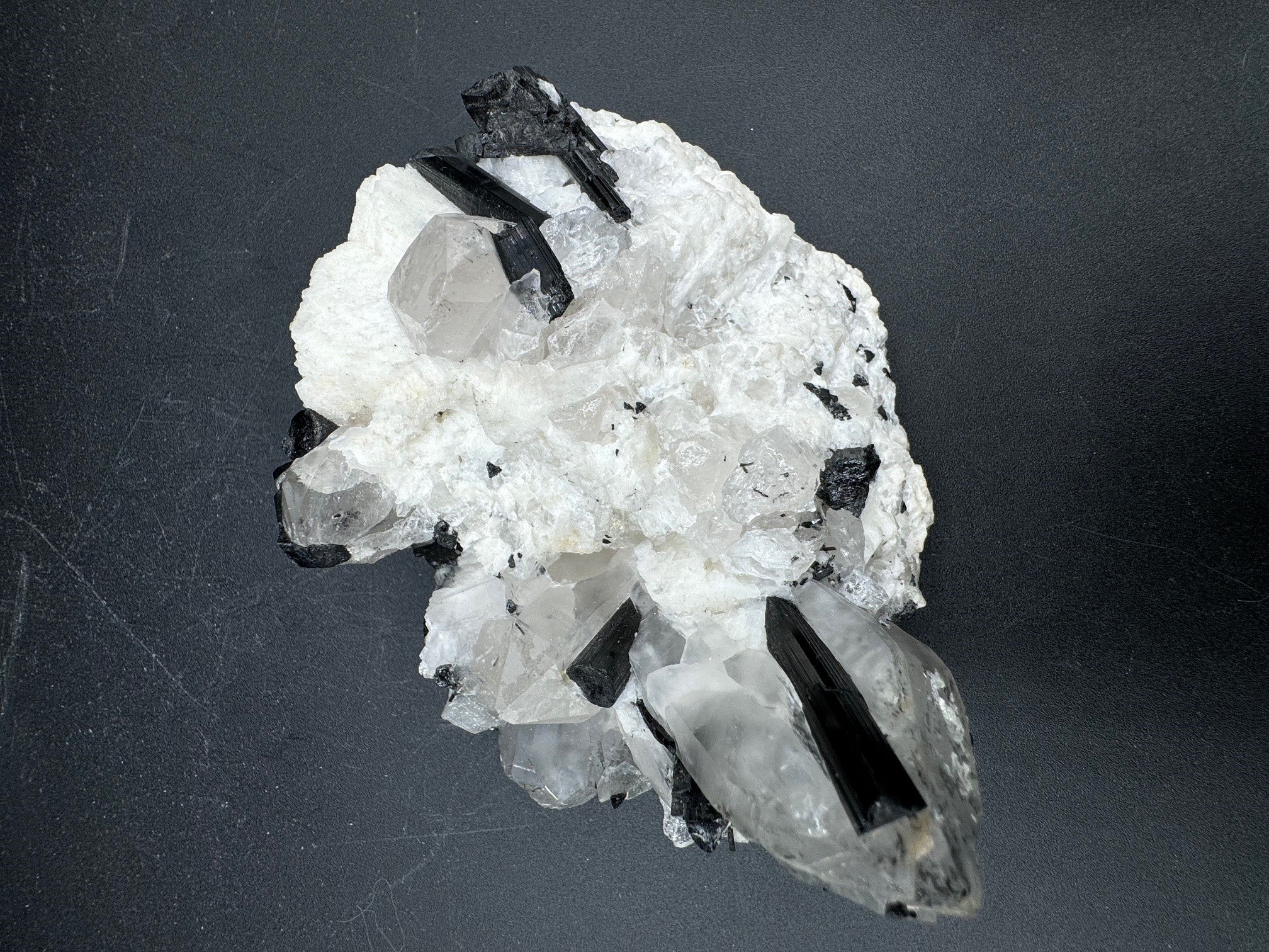 Black Tourmaline Specimen - 726g