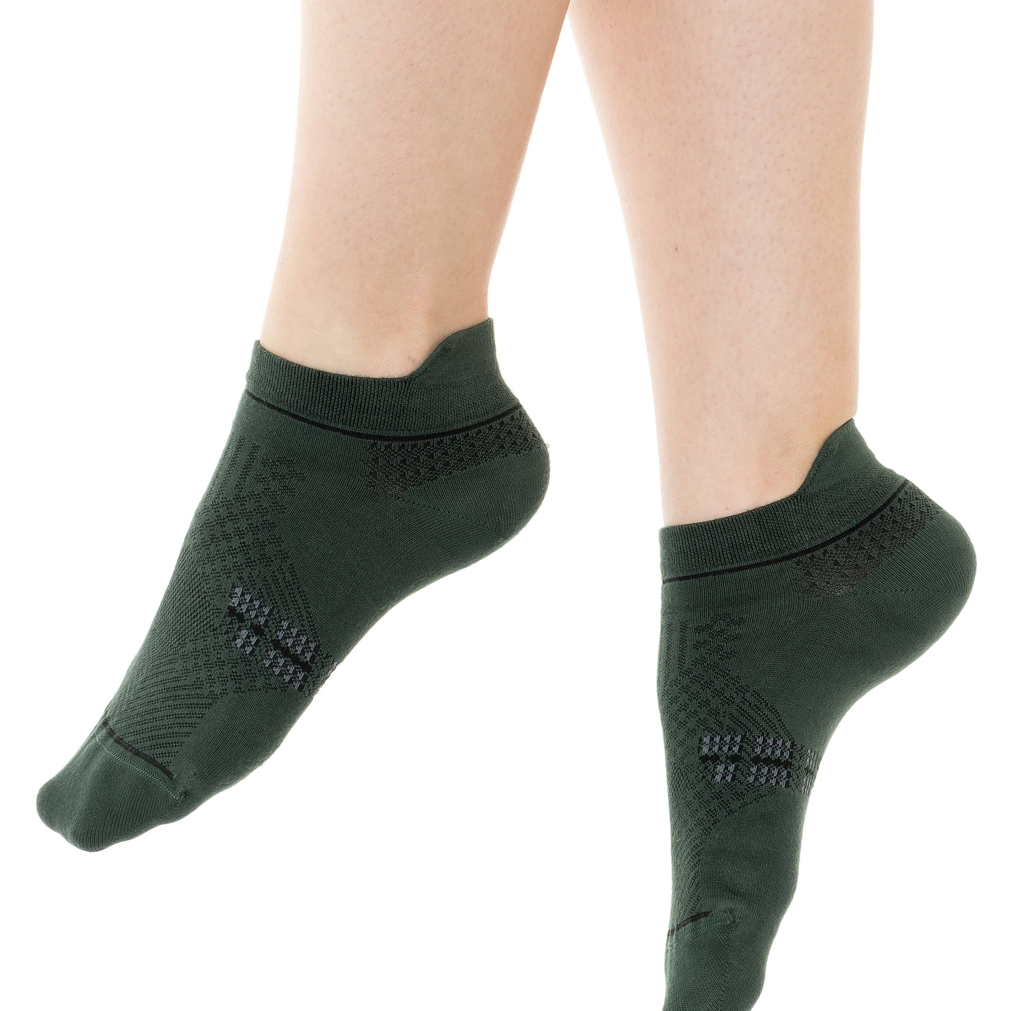 Men's & Women's Bamboo Ankle Socks 6-Pack