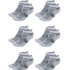 Men's & Women's Bamboo Ankle Socks 6-Pack
