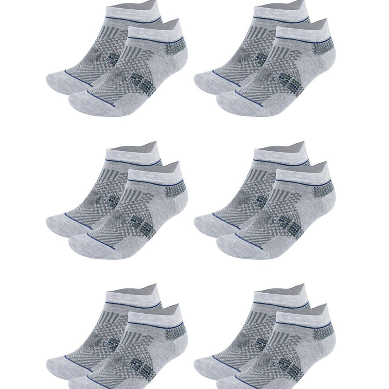 Men's & Women's Bamboo Ankle Socks 6-Pack