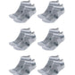 Men's & Women's Bamboo Ankle Socks 6-Pack