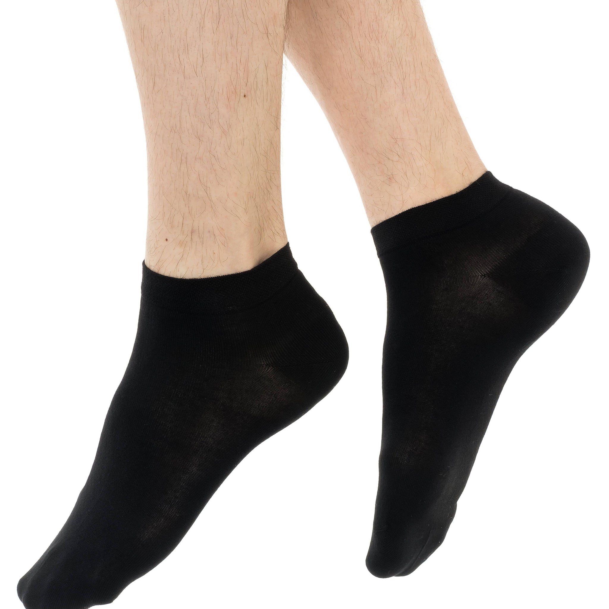 Men's & Women's Bamboo Ankle Socks 6-Pack