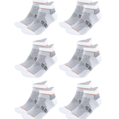 Men's & Women's Bamboo Ankle Socks 6-Pack