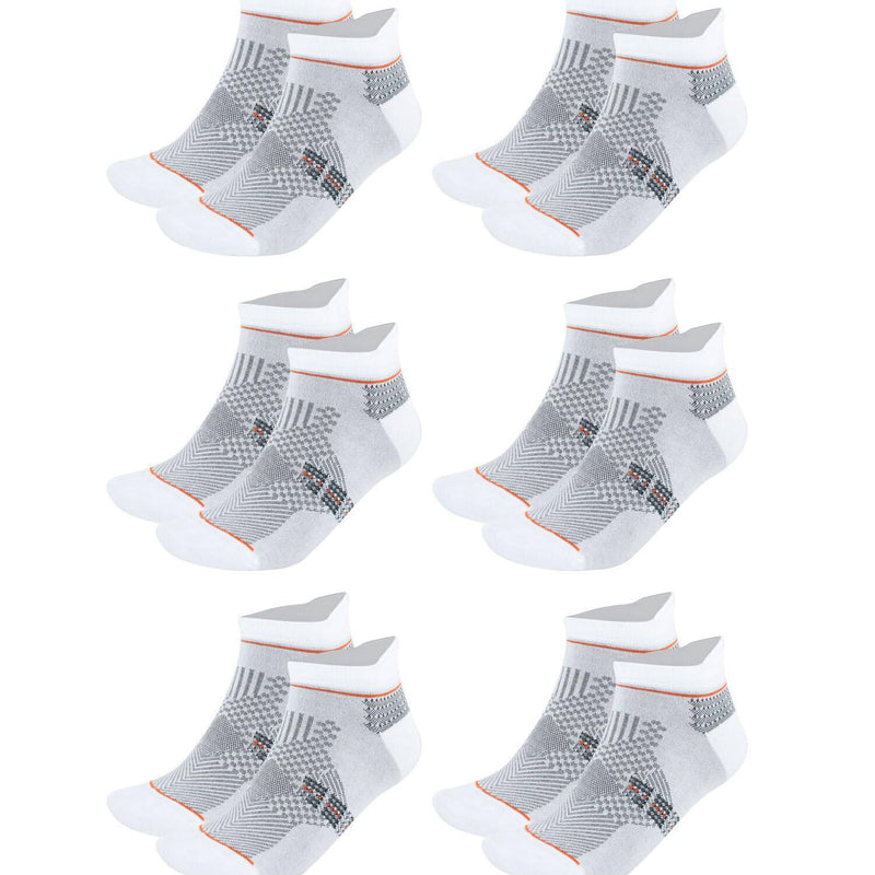 Men's & Women's Bamboo Ankle Socks 6-Pack