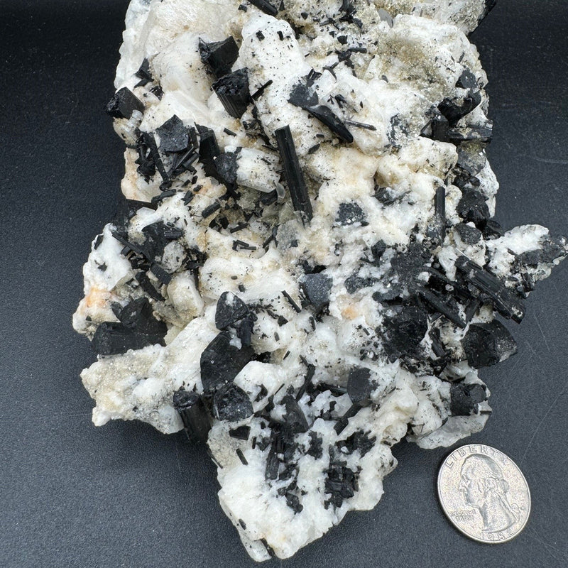 Black Tourmaline Specimen - 1132g