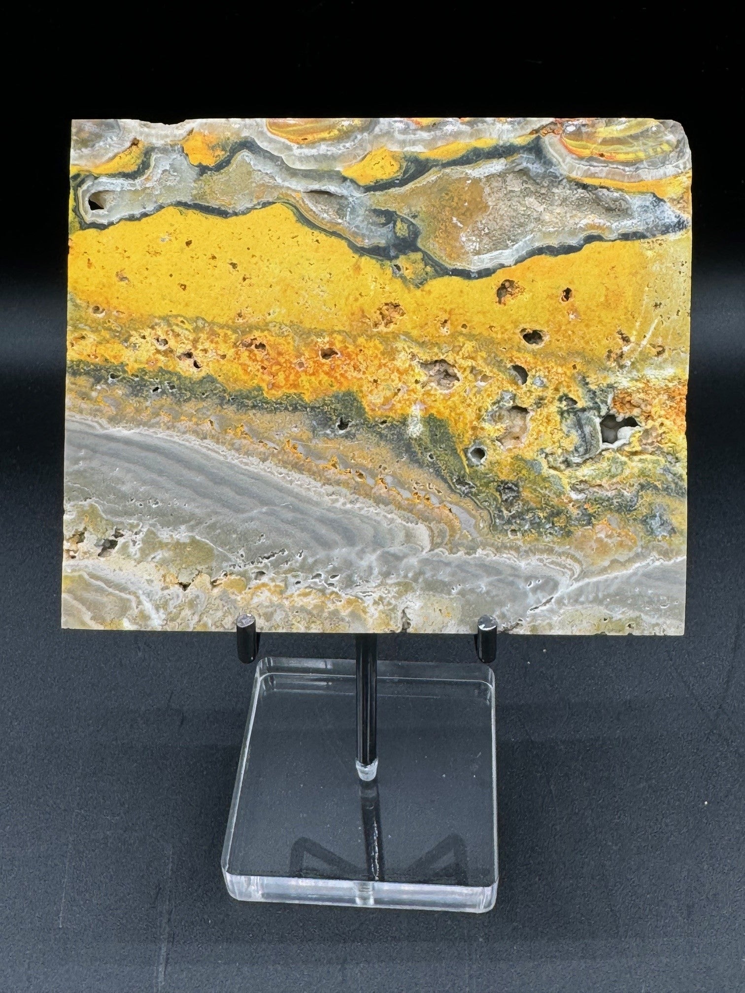 Bumblebee Agate Slab - Item 005