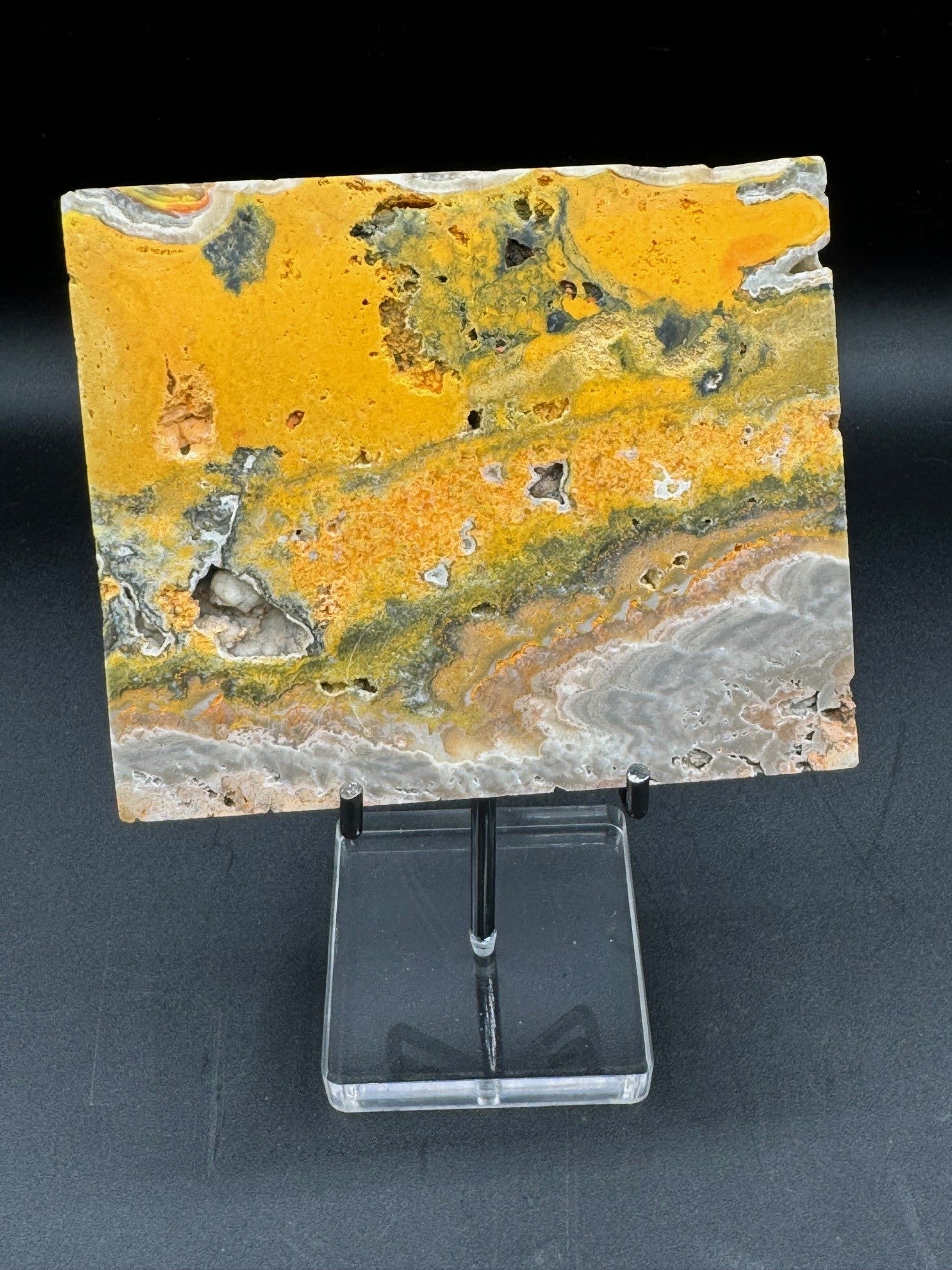 Bumblebee Agate Slab - Item 005