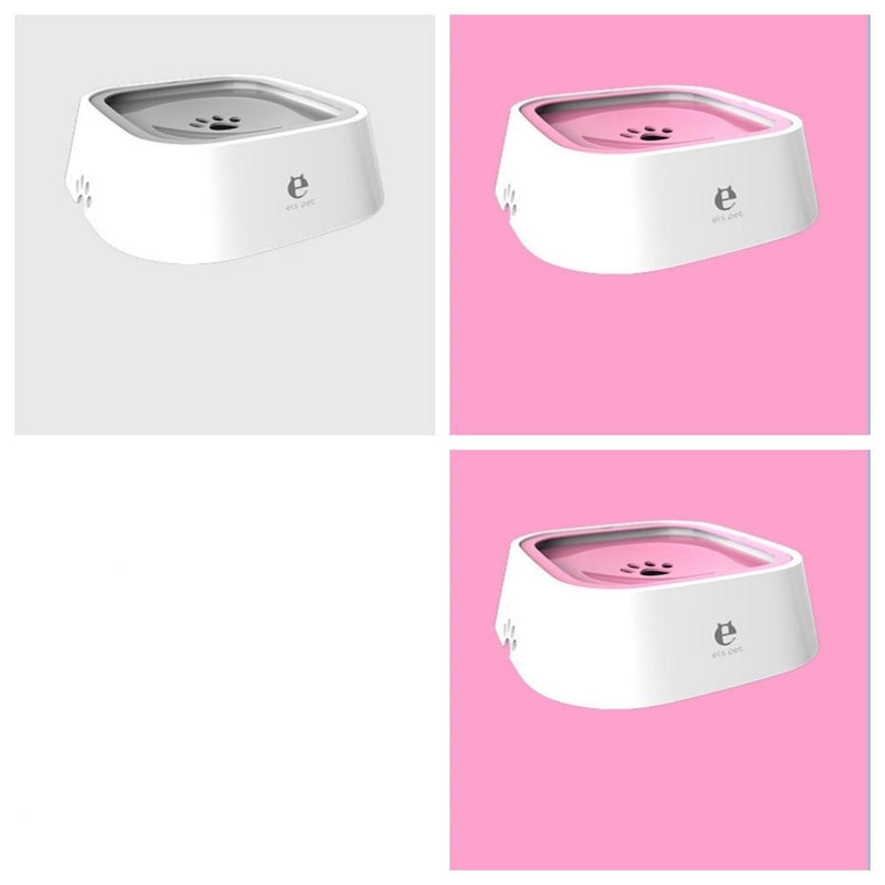 Floating Tray No Spill Pet Water Bowl